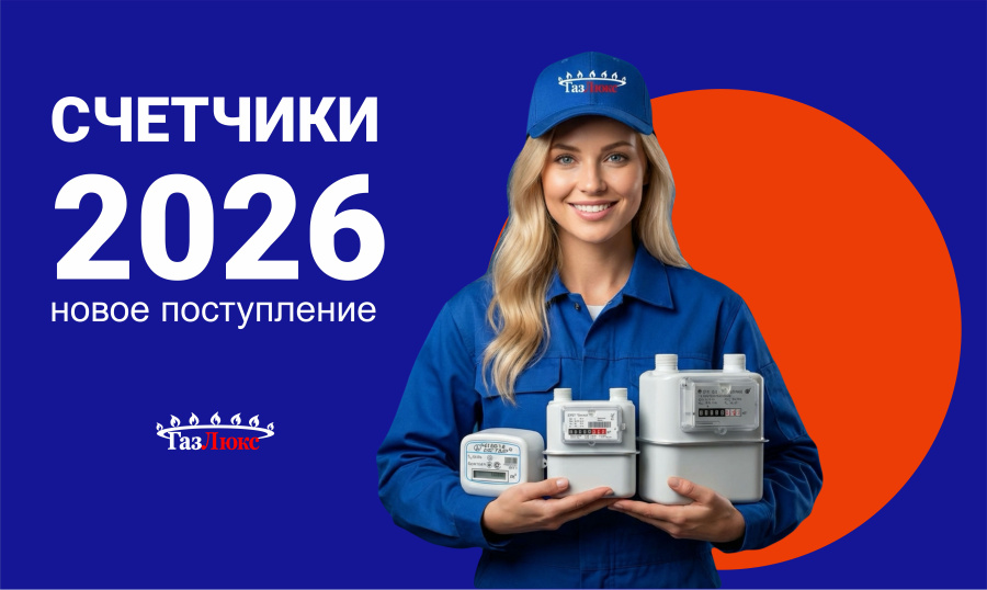 Газовые счетчики 2026