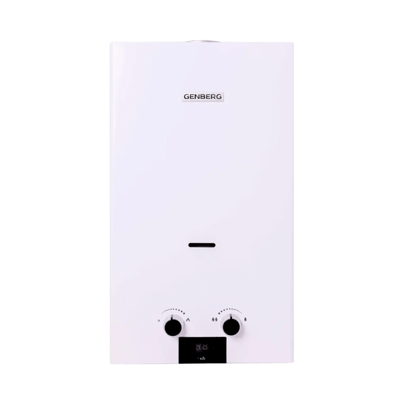 Колонка газовая GENBERG 110.01 ECO 10л.Белая