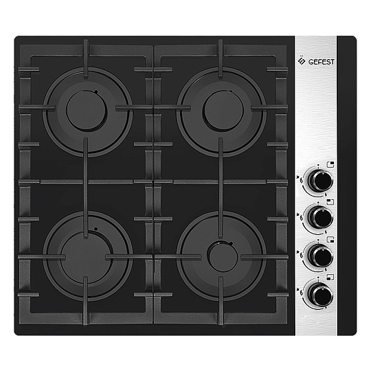 Газовая поверхность Gefest СВН 2230 К23 (с эл.розж./черная/с газ.контр.)
